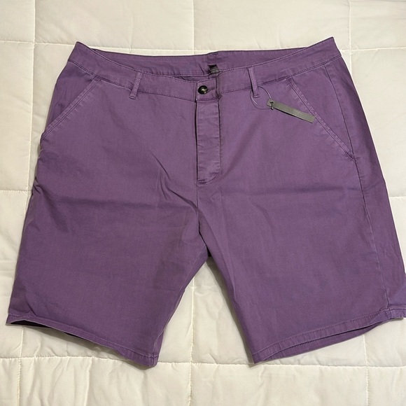 Size 40 Men’s ASOS Purple Shorts - Picture 1 of 2